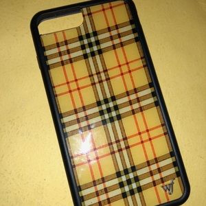 WILDFLOWER YELLOW PLAID IPHONE 7+ CASE